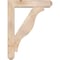 Ekena Millwork Funston Craftsman Smooth Bracket w/ Offset Brace, Douglas Fir, 7 1/2"W x 36"D x 48"H BKT0806X36X48FST04SDF - alternate 2